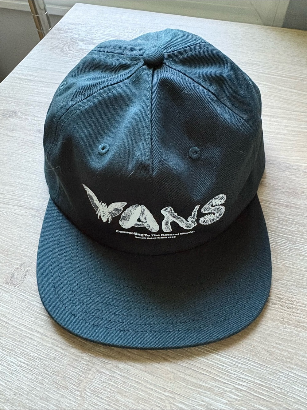 Vans Dark Green Cap with White Logo